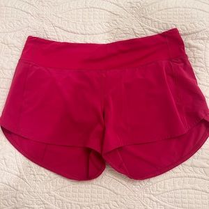 Lululemon, size 12, pink shorts